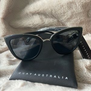 NWT Quay Australia Cay Eye Sunglasses My Girl 126 with Case